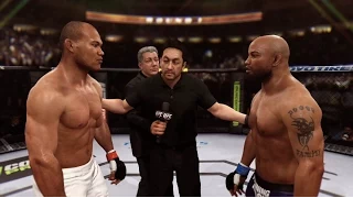 UFC 194 Ronaldo Souza vs Yoel Romero Simulation Highlight - EA UFC Gameplay