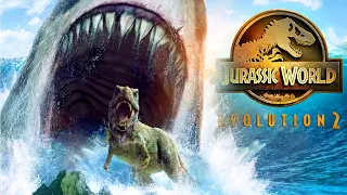 MEGALODON for Evolution 2 IS HERE!! Jurassic World Evolution 2 | Teaser Showcase