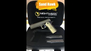 Sand Hawk by Nighthawk Custom:First shots and disassembly