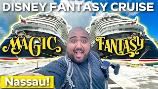 TWO DISNEY CRUISE SHIPS IN ONE PORT! Disney Fantasy 8 Night Western Caribbean Cruise Vlog 7