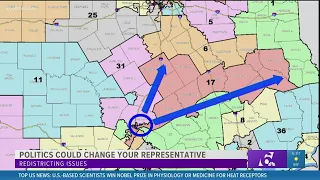 Redistricting issues: How politics could change your representative