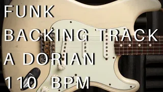 Funk Guitar Backing Track | A Dorian (110 bpm)