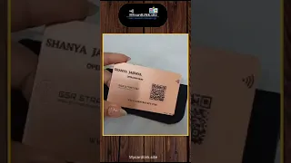 PVC AND METAL NFC SMART CARD LOOK