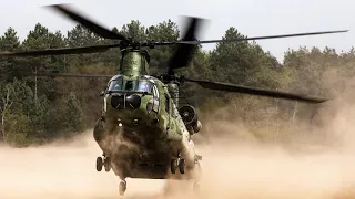 [4K60] (RNLAF) Chinook, Apache, Cougar. Training at the [GLV-5] (POV)