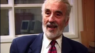 Candid interview with Sir Christopher Lee.