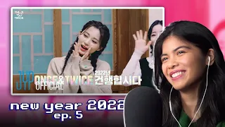 "TIME TO TWICE" TWICE New Year 2022 EP.05 [reaction]