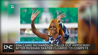 Sha’Carri Richardson Calls Out Hypocrisy Over Russian Skater