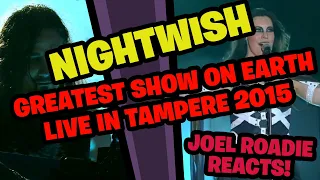 Nightwish Live in Tampere 2015! The Greatest Show On Earth - Roadie Reacts