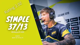 CS:GO POV Demo NaVi s1mple [2.02  37/13] vs Vitality (dust2) Grand-final IEM Beijing-Haidian EU