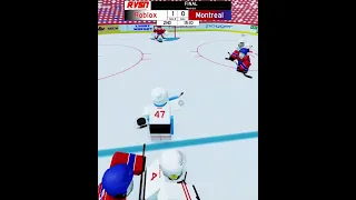 Goalie goal in the Stanley cup finals (Ro-hockey world tour)