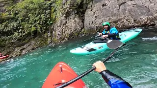 The new waterfalls in Futaleufu are epic