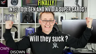 Will They Suck ? Mobile Nvidia RTX Super & Intel 10th Gen Comet Lake H