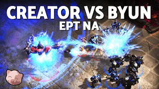 CREATOR vs BYUN | EPT NA 190 Ro4 (Bo3 PvT) - StarCraft 2