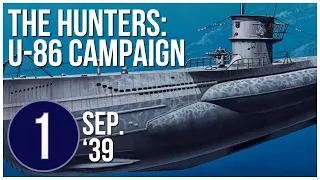 The Hunters Campaign / Playthrough - GMT Games - Wargame - U-boat Solitaire Patrol 1
