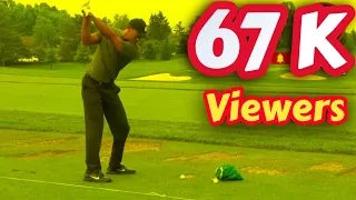 Tiger Woods | Golf swing| Practice Range | Full Video