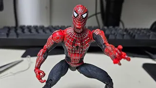 Unboxing the Toy-Biz Super Poseable Spider-Man 2004 Action figure