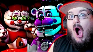 FNAF SISTER LOCATION SONG "Welcome Back" (ANIMATED) & Welcome to the Sister Location SONG REACTION!!