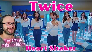 All aboard the Twice Train - TWICE "Heart Shaker" M/V reaction