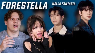 HOW DID HE REACH THAT NOTE!? Waleska & Efra react to Forestella 포레스텔라 - Nella Fantasia