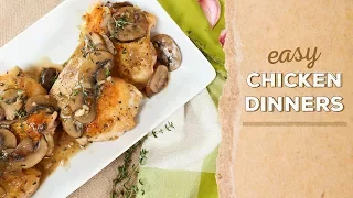 3 HEALTHY Chicken Dinners | Dinner Made Easy