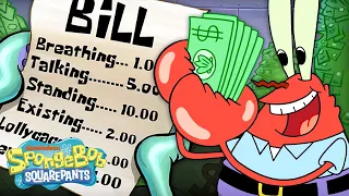 Mr. Krabs' Obsession with MONEY 💰🦀 | SpongeBob