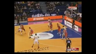 2009 CSKA (Moscow) - Olympia (Ljubljana, Slovenia) 79-69 Men Euroleague Basketball, full match