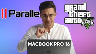 Играю на MacBook Pro 16 через Parallels Desktop в GTA V