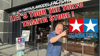 Tamiya Plamodel Factory Store Tour (Andy's Hobby Headquarters in Tokyo.)