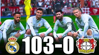 FIFA 23 | RONALDO, MESSI, MBAPPE, NEYMAR, ALL STARS | REAL MADRID 103-0 LEVERKUSEN | PS5 FHD 60FPS