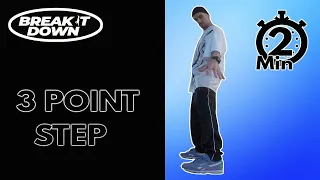 Top Rock Tutorial Breaking | 3 Point step | Break it Down |