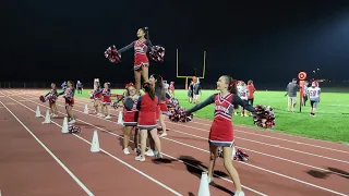 Pequea Valley Rumble. cheerleaders & band 2021