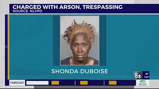 Woman accused of setting fire at North Las Vegas restaurant