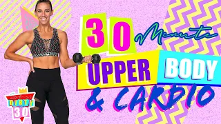 30 Minute Upper Body and Cardio Workout | Sydney's Dirty 30 - Day 25