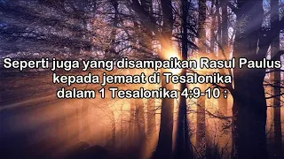 "Saling Mengasihi & Saling Memberi Hormat" - Roma 12:10 - Renungan Harian (RISE Video)