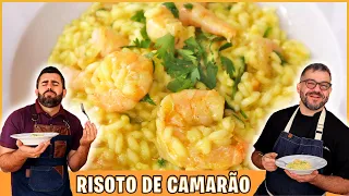 RISOTO DE CAMARÃO com o Chef Vavo I Receitas de Pai