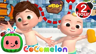 Bath Song 2 hour LOOP | Cocomelon Lullabies | Bedtime Songs | Nursery Rhymes & Kids Songs