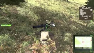 DAYZ: Saving life after heli crash (aftermath)