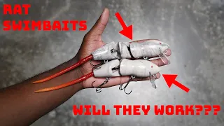 The Best New Rat Swimbaits On The Market? PB Rats!