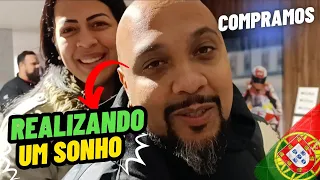 COMPRAMOS UMA MOTO EM PORTUGAL