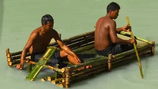 Survival Builder: Build Bamboo Boat