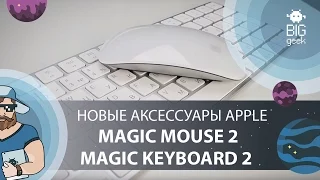Новые аксессуары Apple – Magic Mouse 2 и Magic Keyboard 2