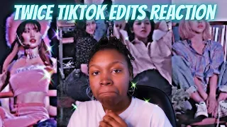 THIS TURNED INTO A MOMO VIDEO! | 🐰 TWICE Tiktok Edits Make me High 🐰 REACTION (sorry 4 your ears)