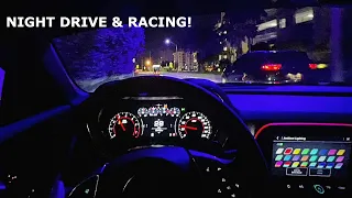 🛑 NIGHT DRIVE IN MY CAMARO ZL1 ❗