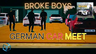 Broke boy's German Car Meet🔥🔥🤤 || Car Parking Multiplayer 🚗