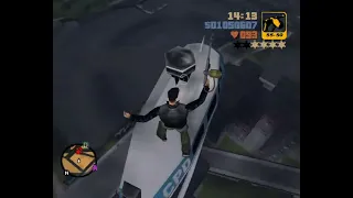 GTA 3 vs Vice City vs San Andreas - Jumping on top of the Police helicopter