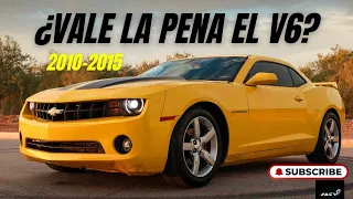 Chevrolet Camaro RS 2010-2015 | ¿VALE LA PENA EL V6? | review en español eljaviacv