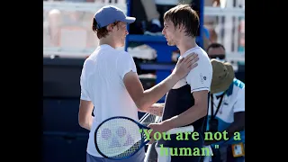 "You are not a human" Bublik to Sinner INCREDIBLE | Quarti di finale ATP Miami 2021 | HD (4K)