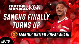 MANCHESTER UNITED FM22 BETA SAVE #16 | Football Manager 2022