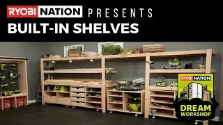 Built-In Shelves