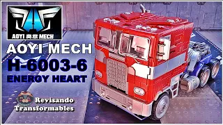 Aoyi Mech H6003-6 Energy Heart KO Oversized Transformers Movie Series Optimus Prime AOE Evasion mode